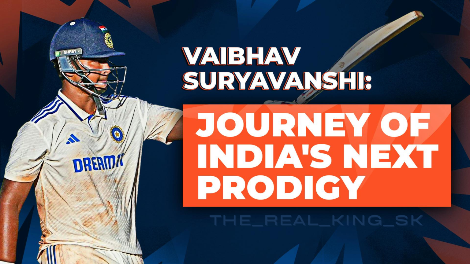 Vaibhav suryavanshi journey of next super star of india cricket.