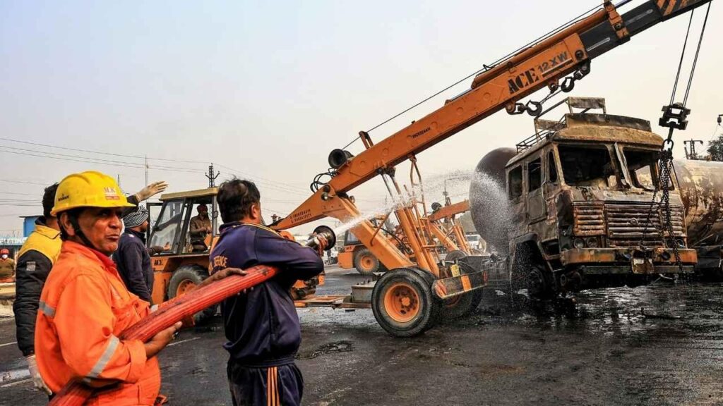 जयपुर में LPG टैंकर में ब्लास्ट की मुख्य वजह पता चली.